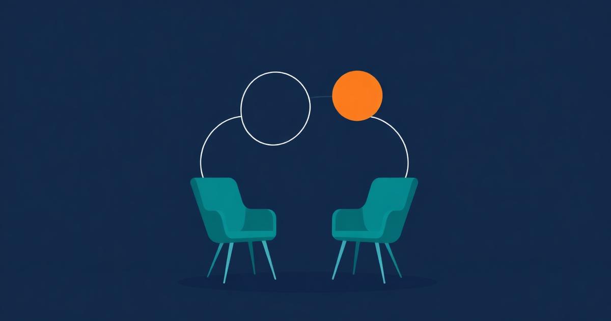 Therapist and client in a calm office setting