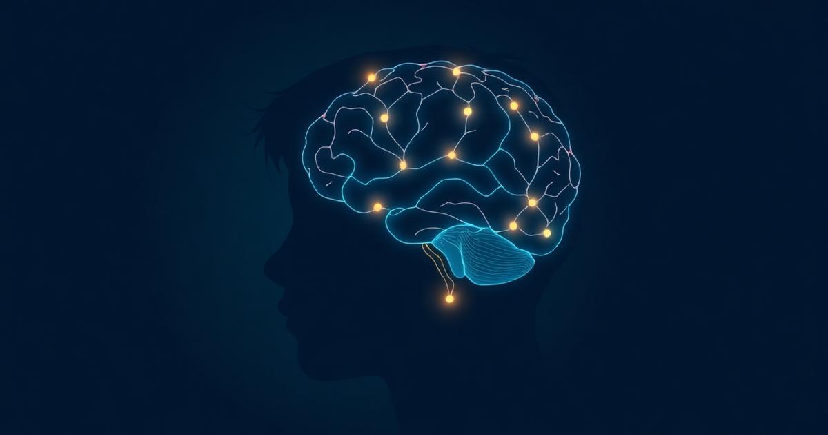 Abstract illustration of neural pathways in soft colour, symbolising the developing brain