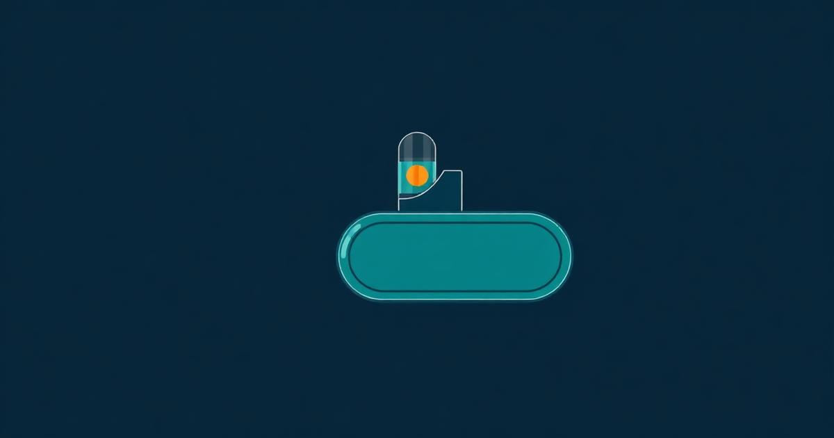 A small pod-style vape device on a countertop